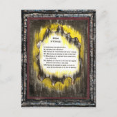 Zeichen des Mutes Postkarte (Vorderseite)