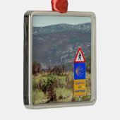 Zeichen Des Santiago de Compostela EL Camino, Ornament Aus Metall (Rechts)