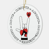 ZEICHEN DES STÜTZtierrettungs-VERZIERUNGS-HUND/CAT Keramik Ornament (Links)