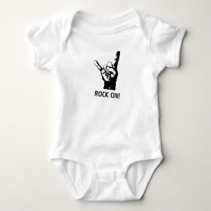Zeichen des Teufels, der Felsfinger oder der Hörn Baby Strampler