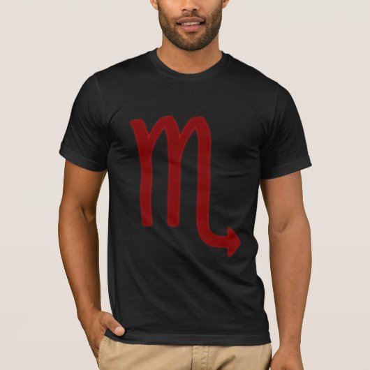 Zeichen des Tierkreises: Skorpion T-Shirt (Vorderseite)