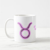 Zeichen des Tierkreises, Stier Kaffeetasse (Links)