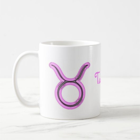 Zeichen des Tierkreises, Stier Kaffeetasse (Links)