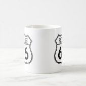 Zeichen des Weg-66 Kaffeetasse (Mittel)