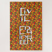 Zeichen des zivilen Ingenieurs Puzzle (Vertikal)