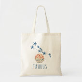 Zeichen des Zodiac Taurus Tragetasche (Vorne)