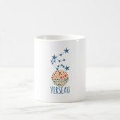 Zeichen des Zodiac Verseau Kaffeetasse (Mittel)