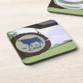 Zeichen einer Molkerei Untersetzer (Linke Seite)