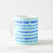 Zeichen einer Volleyball-Spieler-Tasse Kaffeetasse (Vorderseite Links)