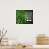 Zeichen eines gebildeten Geistes Poster (Küche)