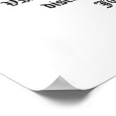 Zeichen eines Souls in Not Poster (Ecke)