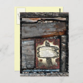 Zeichen eines Souls in Not Postkarte (Vorne/Hinten)