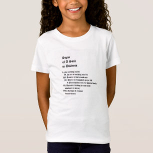 Zeichen eines Souls in Not T-Shirt