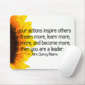 Zeichen eines wahren Führers Mousepad (Mit Mouse)