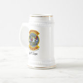 Zeichen F-105G WW kundenspezifisches BierStein Bierglas (Vorderseite Links)