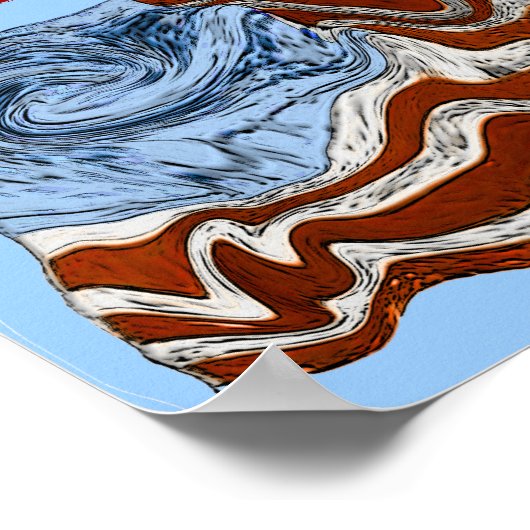 Zeichen für benutzerdefinierte Kundgebungen Poster (Ecke)