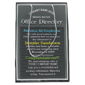 Zeichen für benutzerdefinierte und Niedliche Alter Mittlere Geschenktüte (Vorderseite)