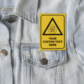 Zeichen für benutzerdefinierte Warndreieck Button (Insitu)