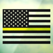 Zeichen für das Fenster der gelben Linie, Notdiens Fensteraufkleber (Blatt 3)