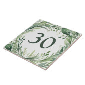 Zeichen für das natürliche Wasserfarbenwasser Fliese (Seite)