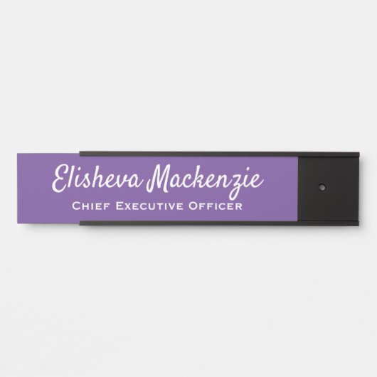 Zeichen für das Schild an der Tür - Lavendel (Vorderseite )