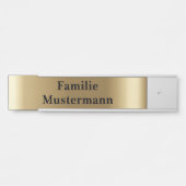 Zeichen für das Schild mit dem Schild "Türschild" (Vorderseite )