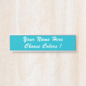 Zeichen für den benutzerdefinierten Text und den N Türschild (Vorderseite )