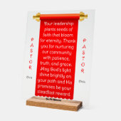 Zeichen für die Aufwertung von roten Goldbannern Acrylschild (Winkel)