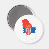 Zeichen für die Flagge des Landes Magnet (Vorderseite/Rückseite)