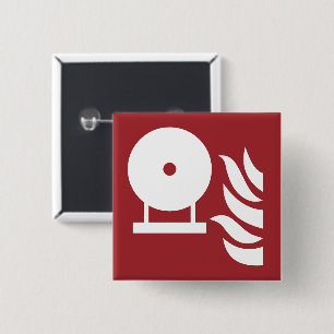 Zeichen für die Flaschensicherheit eines fest eing Button