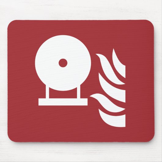 Zeichen für die Flaschensicherheit eines fest eing Mousepad (Vorne)