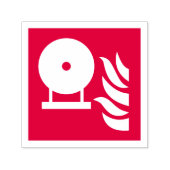 Zeichen für die Flaschensicherheit eines fest eing Permastempel (Design)