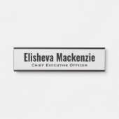 Zeichen für die Graubüros Türschild (Vorderseite )