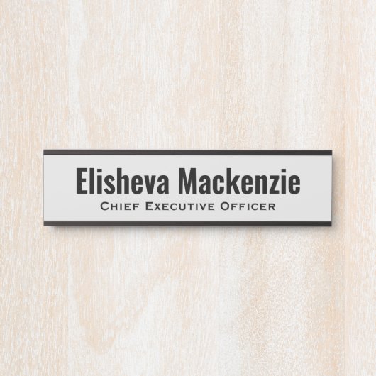 Zeichen für die Graubüros Türschild (Vorderseite )