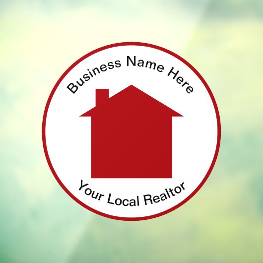 Zeichen für die Klammern des Fensters "Real Anwese Fensteraufkleber (Blatt 3)