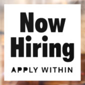 Zeichen für die Restaurantfenster Fensteraufkleber (Blatt 2)