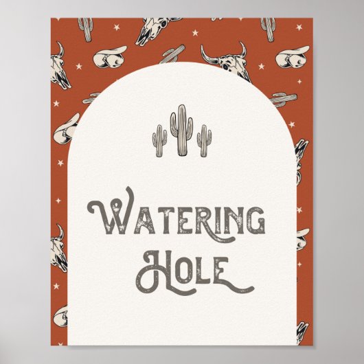 Zeichen für digitale Western Poster (Vorne)