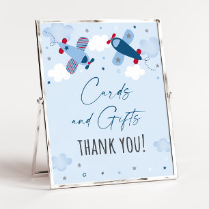 Zeichen für Geburtstagskarten und Geschenke im Flu Poster