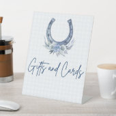 Zeichen für Geschenke und Karten Sockelschild (In SItu)