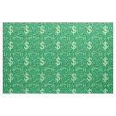 Zeichen für grünen Dollar Stoff (Fat Quarter (45,7 x 55,9 cm))