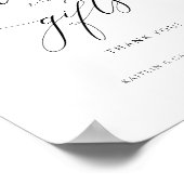 Zeichen für Hochzeiten oder Brautparty Poster (Ecke)