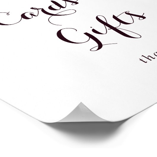 Zeichen für Illustrierte Herbstkarten und Geschenk Poster (Ecke)