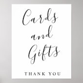 Zeichen für Kalligrafie Poster (Vorne)