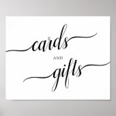 Zeichen für kalligraphische Hochzeiten "Karten und Poster (Vorne)