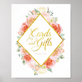 Zeichen für Karten und Geschenke (8x10) Poster