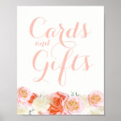 Zeichen für Karten und Geschenke (8x10) Poster (Vorne)