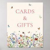 Zeichen für Karten und Geschenke | BOHEMISCHE WILD Poster (Vorne)