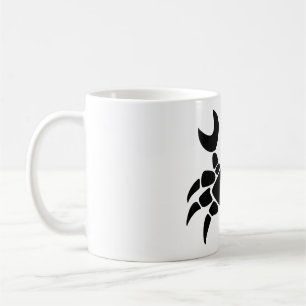 Zeichen für Krebs Astrologisches Symbol Kaffeetasse