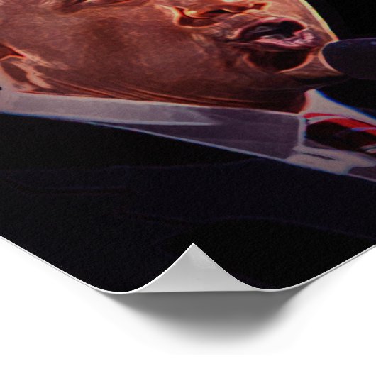 Zeichen für kundenspezifische Proteste Poster (Ecke)