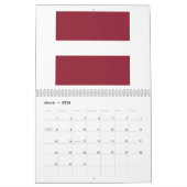 Zeichen für Lettland Kalender (Mär 2026)